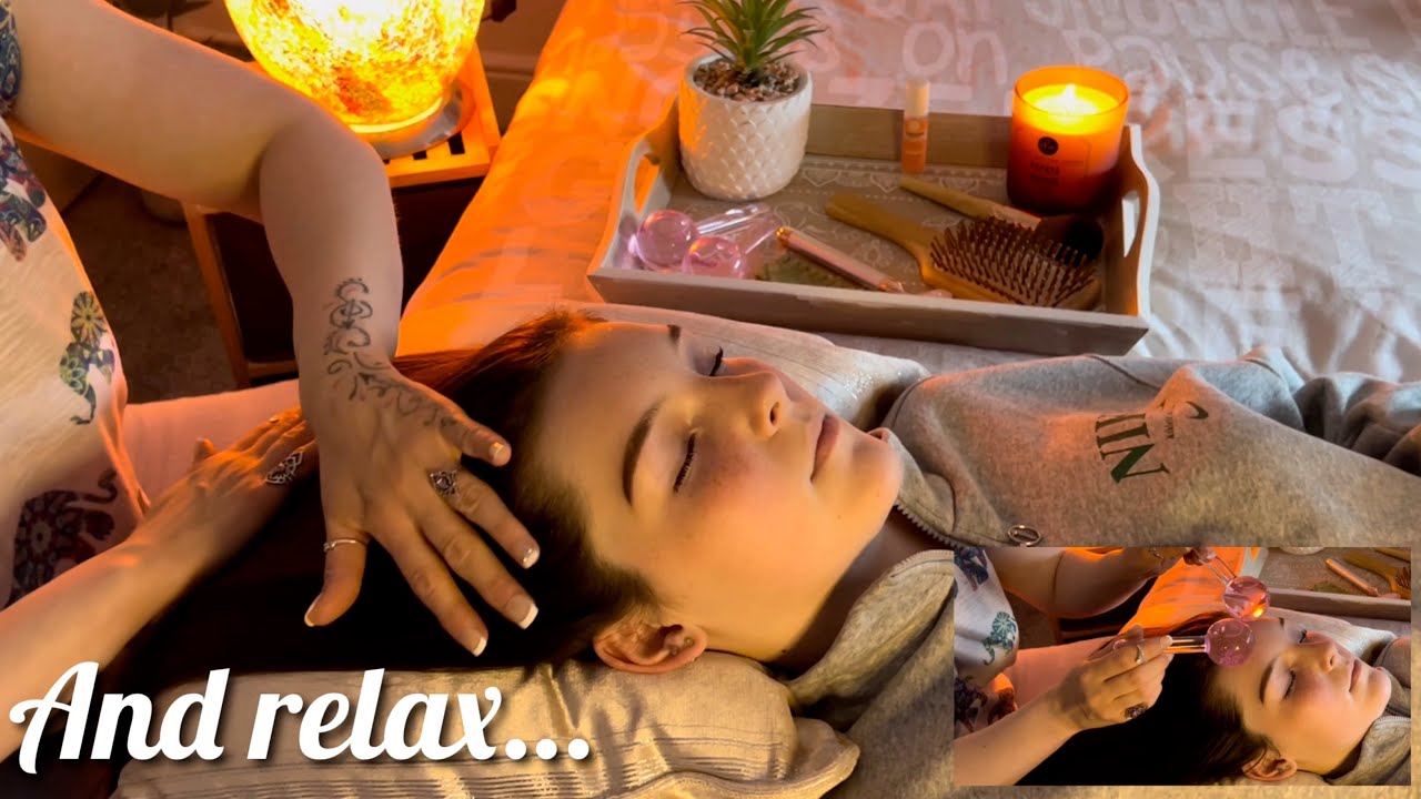 🌿 ASMR ~ Real Person Hair & Face Pampering Spa Treatment For Deep Relaxation, Tingles & Sleep 🌿
