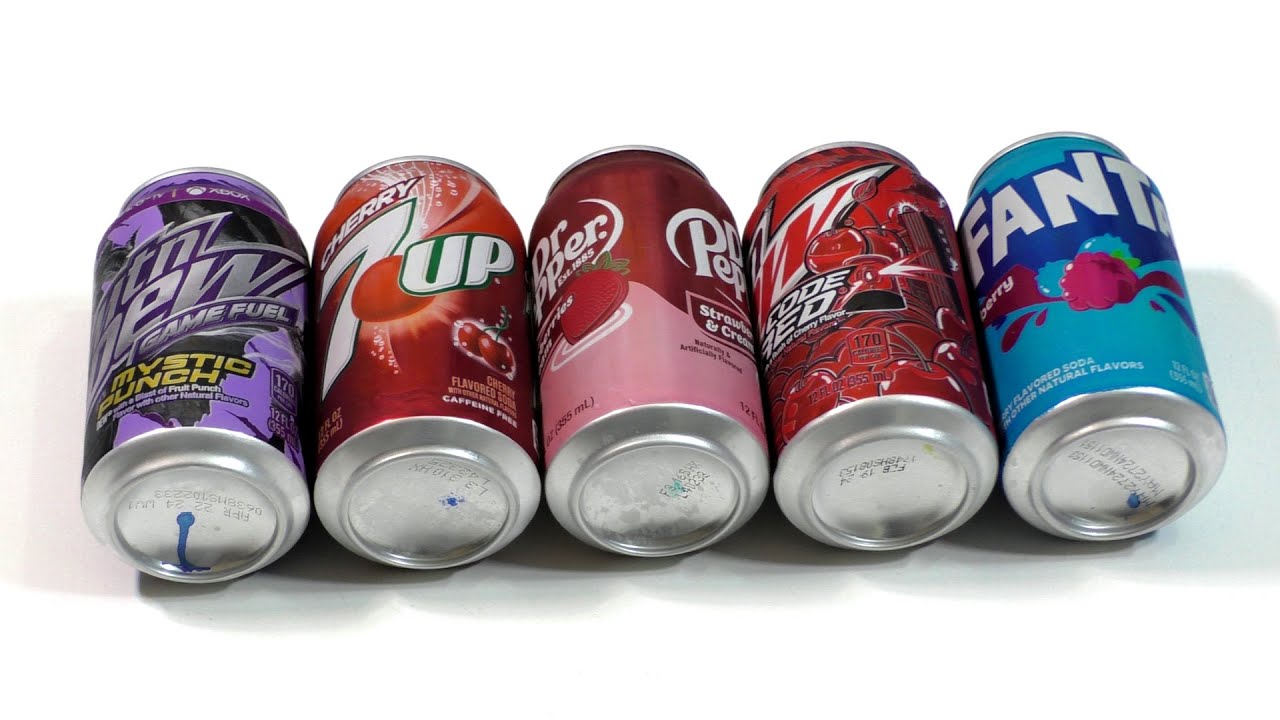 Тест американских газировок: Fanta, 7Up, Mtn Dew и Dr. Pepper