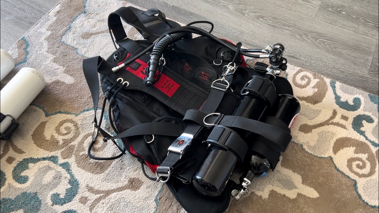 Adding a Buoyancy Bottle to my Kiss Sidewinder for Trimix Diving