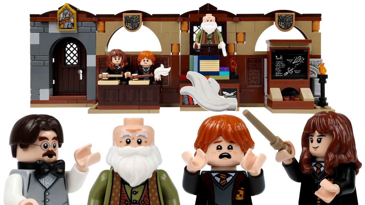 Обзор набора LEGO Hogwarts Castle 76442 «Класс Чарлз Хаос!»