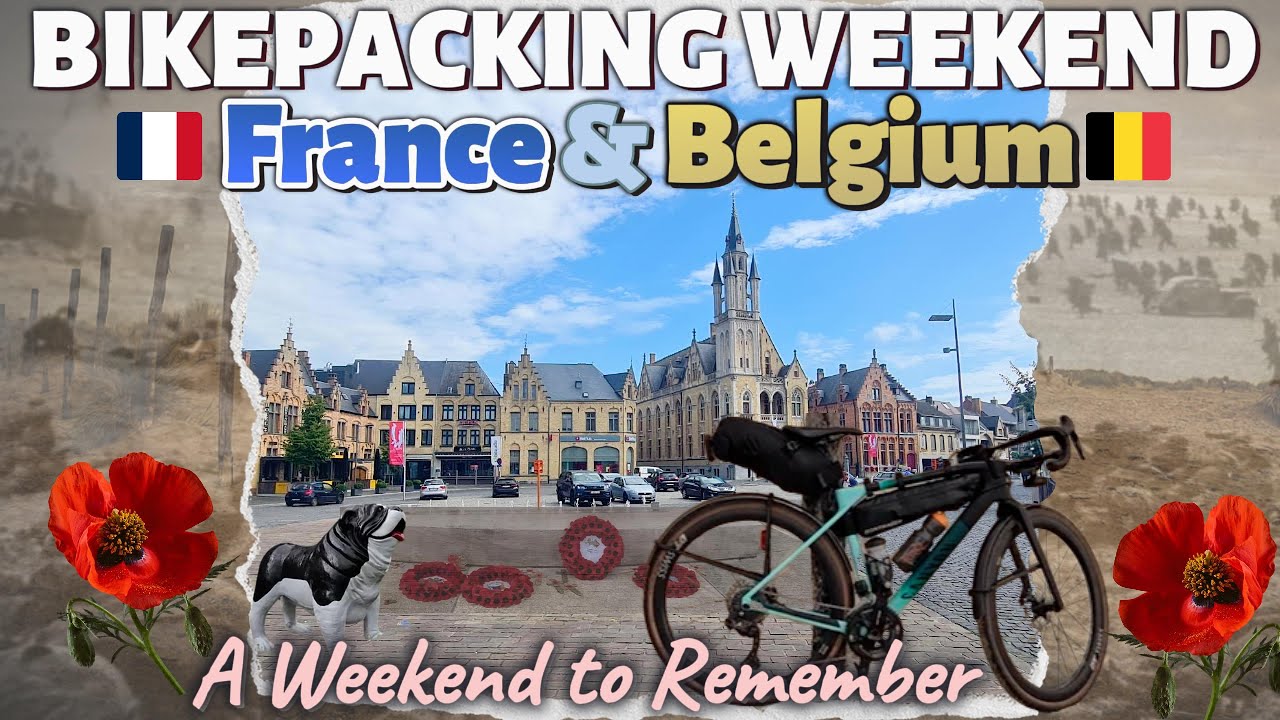 Bikepacking Weekend to Remember | France🇫🇷 & Belgium🇧🇪