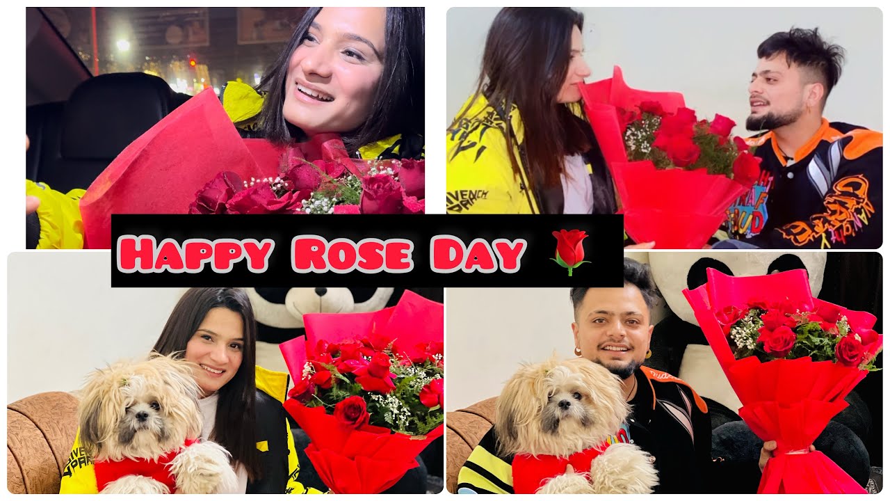 Happy Rose Day Mitro🌹😂 600₹ De Gulab De full🥺 || Ankush Thakur|| (vlog-2)