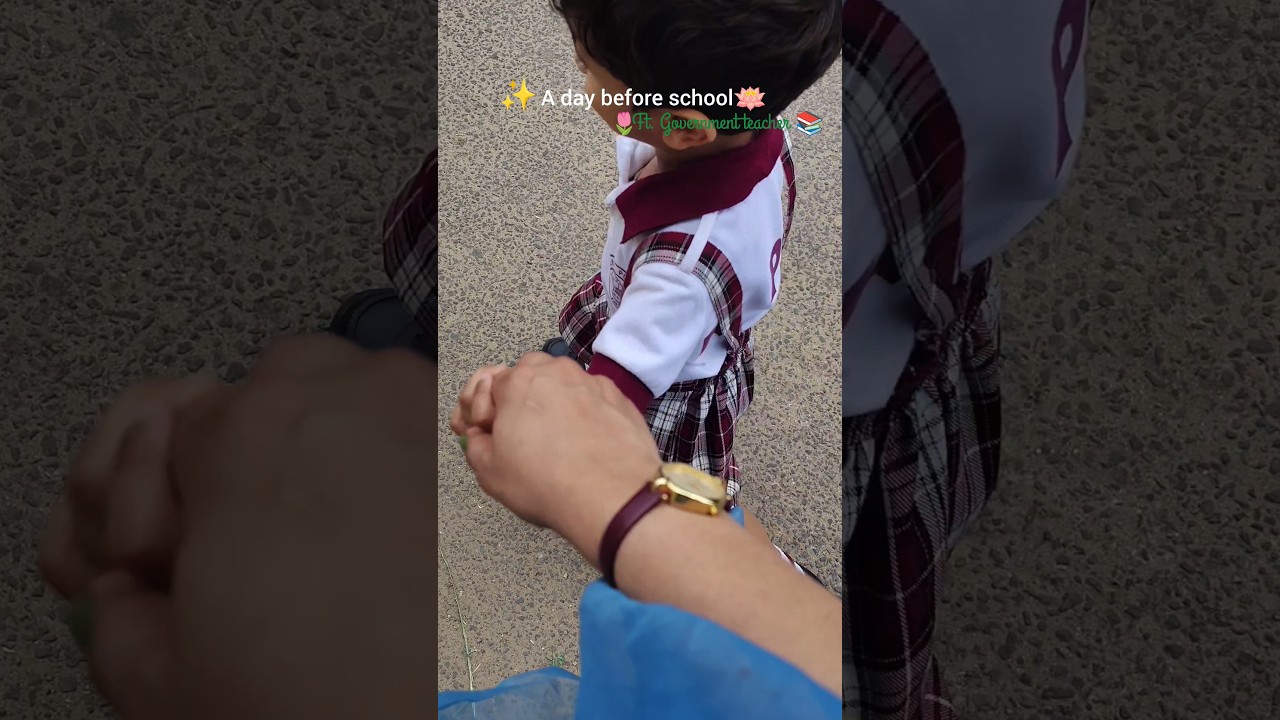 A day before school of a government employee ✨#MiniVlog#13 #shorts #minivlog #govtteachers