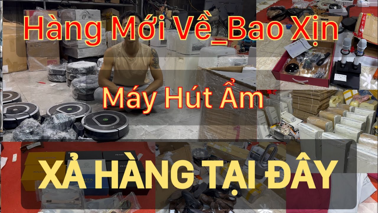 Khui Hàng Nhật Mới Về_Máy hút ẩm xịn_Hút bụi IRobot thông minh_Lọc ko khí Panasonic_Máy khử khuẩn…