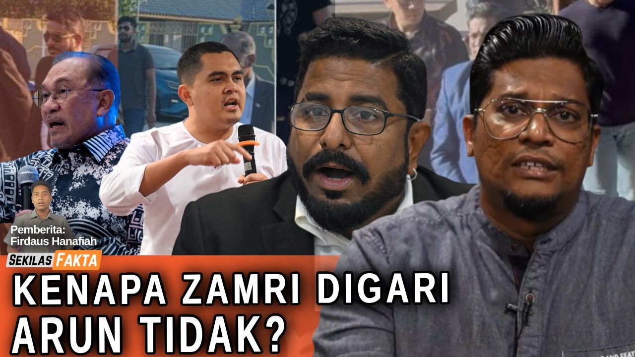 MIC sertai PN, Kenapa Zamri digari, Arun tidak?, 11 individu saman Anwar | SEKILAS FAKTA