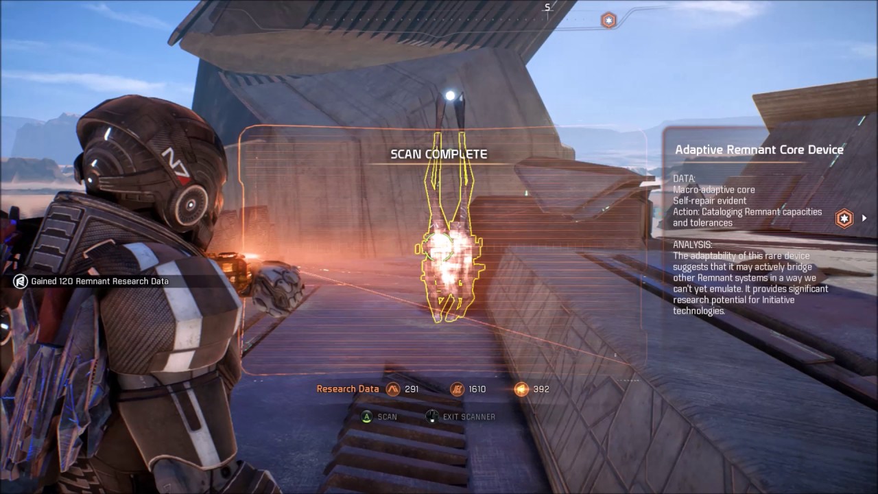 Mass Effect Andromeda: Best Ways to getting Remnant Research Data