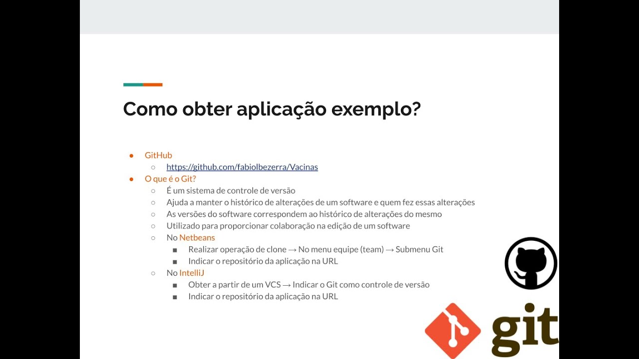 Como obter e executar a aplicação Vacinas?
