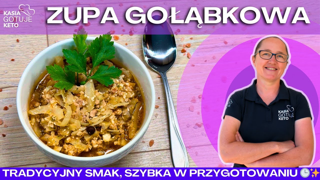 Kasia Gotuje Keto - Zupa gołąbkowa