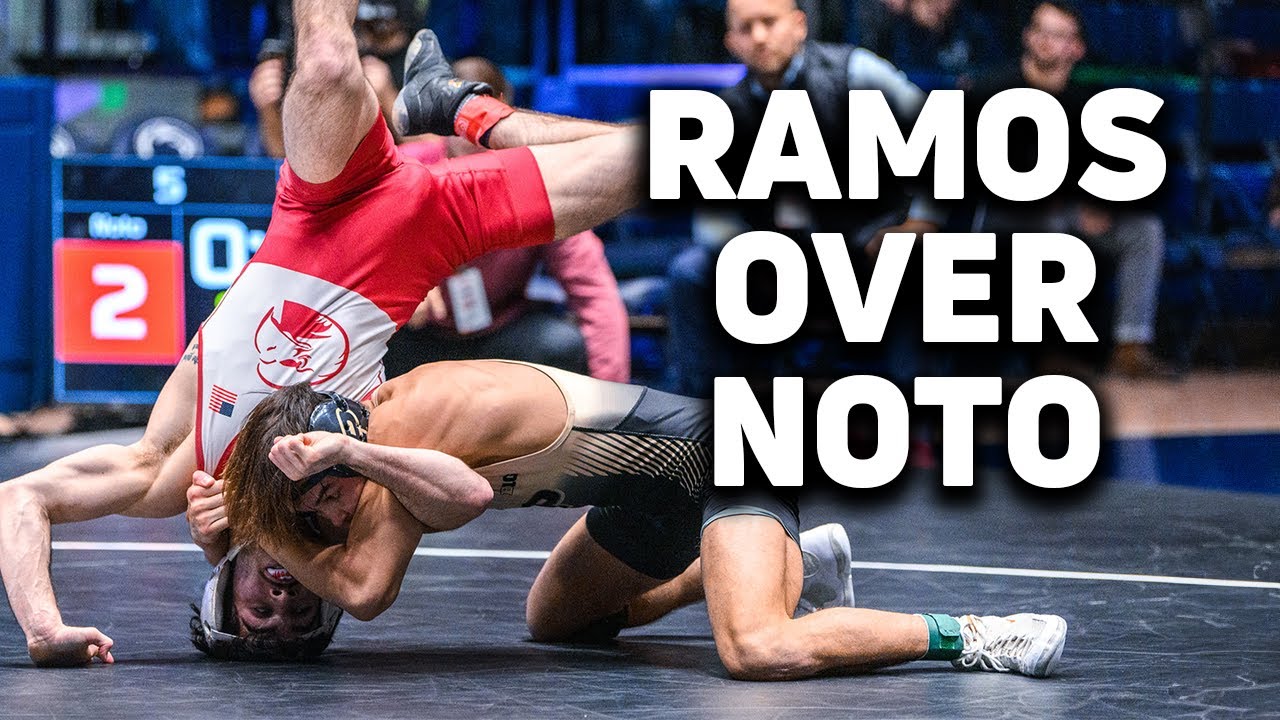 #1 Anthony Noto, Lock Haven vs #4 Matt Ramos, Purdue | 2023 NWCA All-Star Classic