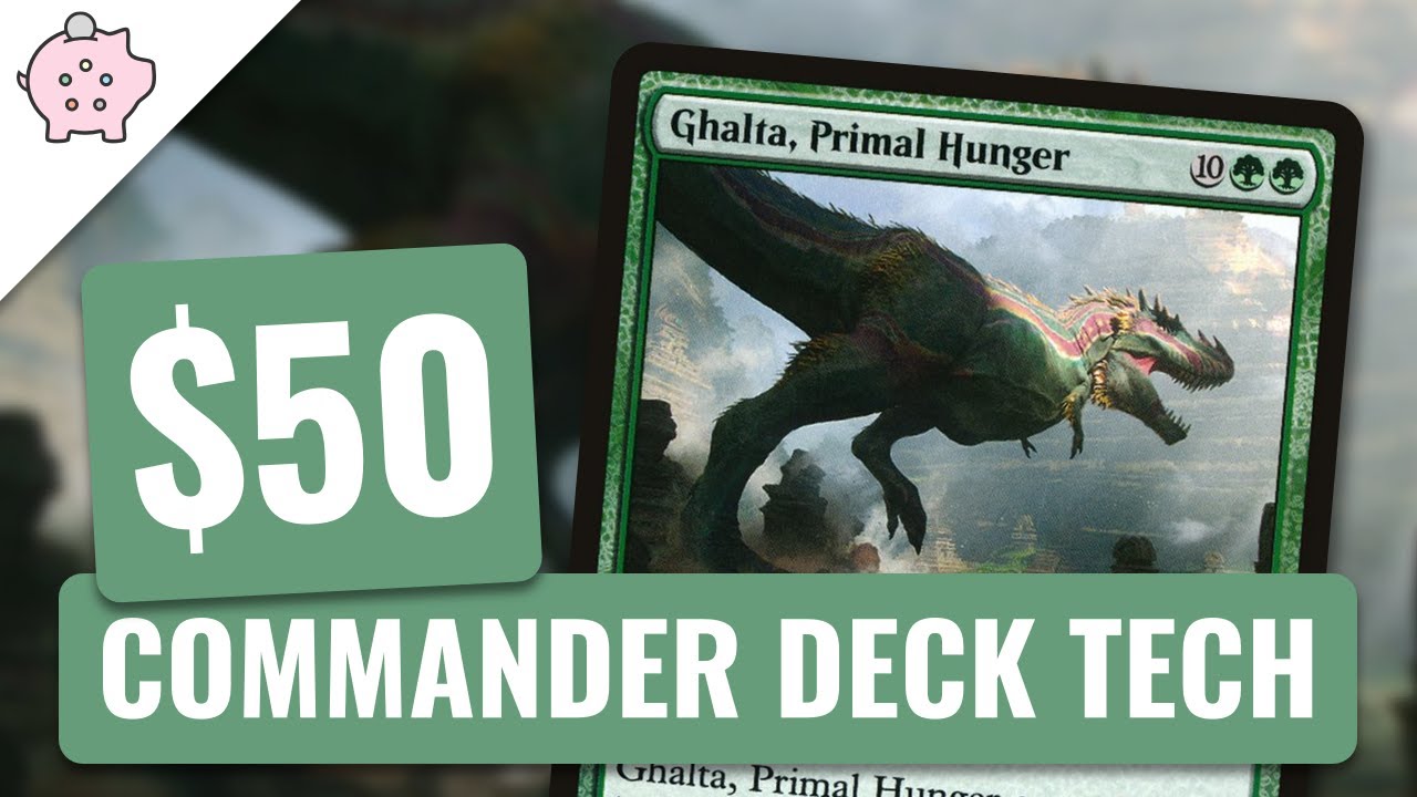 Ghalta, Primal Hunger | EDH Budget Deck Tech $50 | Vehicles | Magic the Gathering | Commander