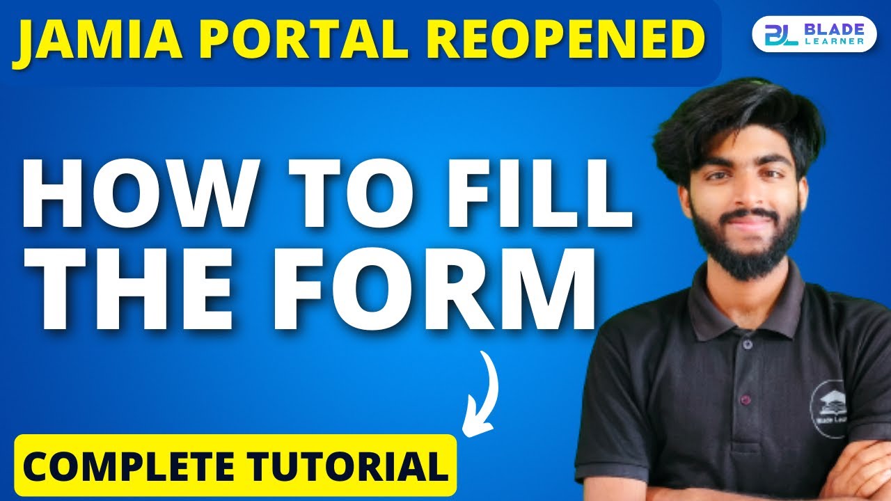 How to fill Jamia application form for CUET 2022? | Complete Tutorial on Jamia CUET Form Filling