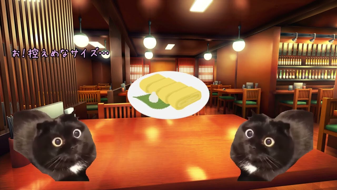 【とある日常編】激安居酒屋での夫の無謀な注文の末路 #猫ミーム
