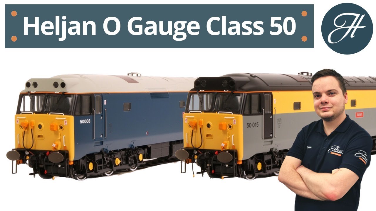 Heljan O gauge Class 50 - model overview