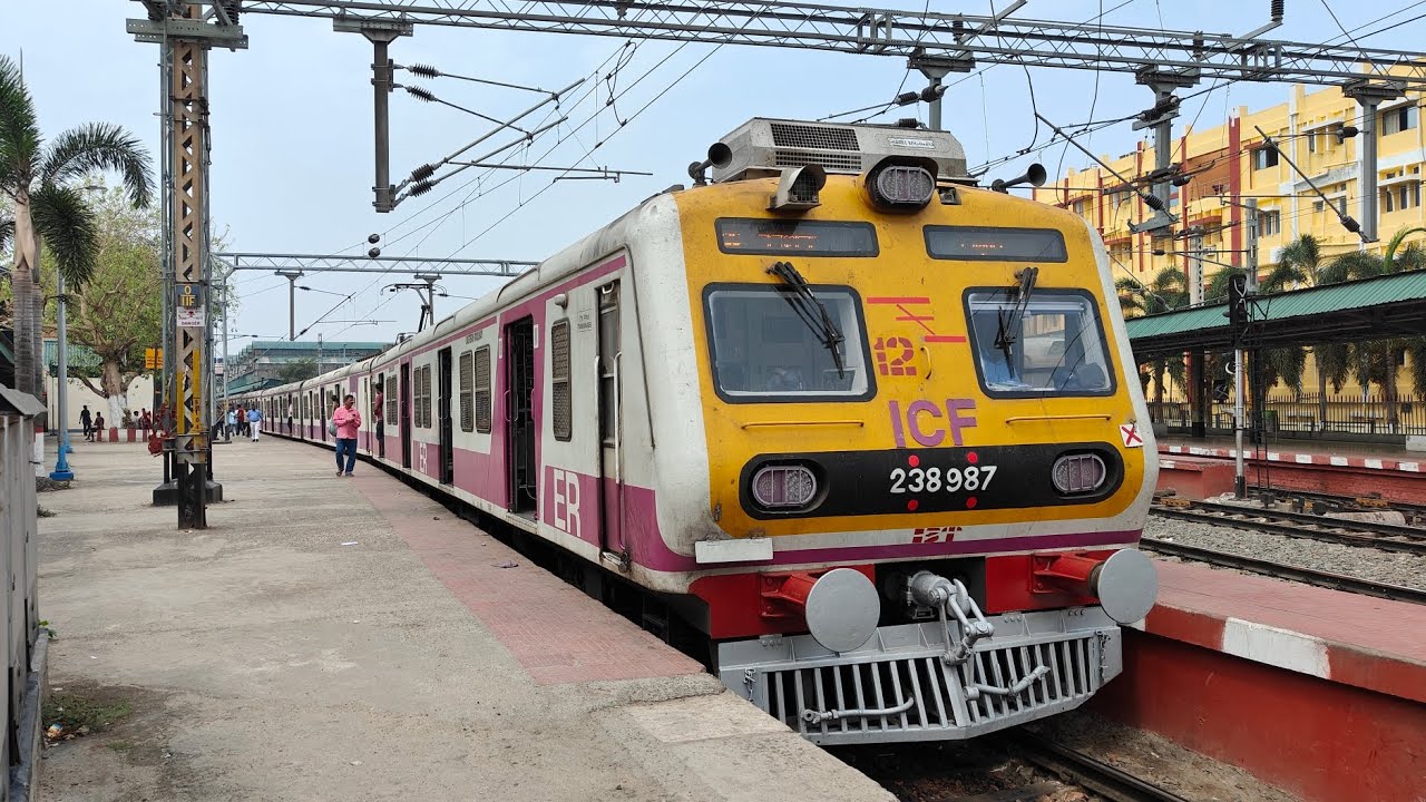 Onboard by 63107 Up SEALDAH LALGOLA Memu|SEALDAH to KRISHNANAGAR CITY JUNCTION|