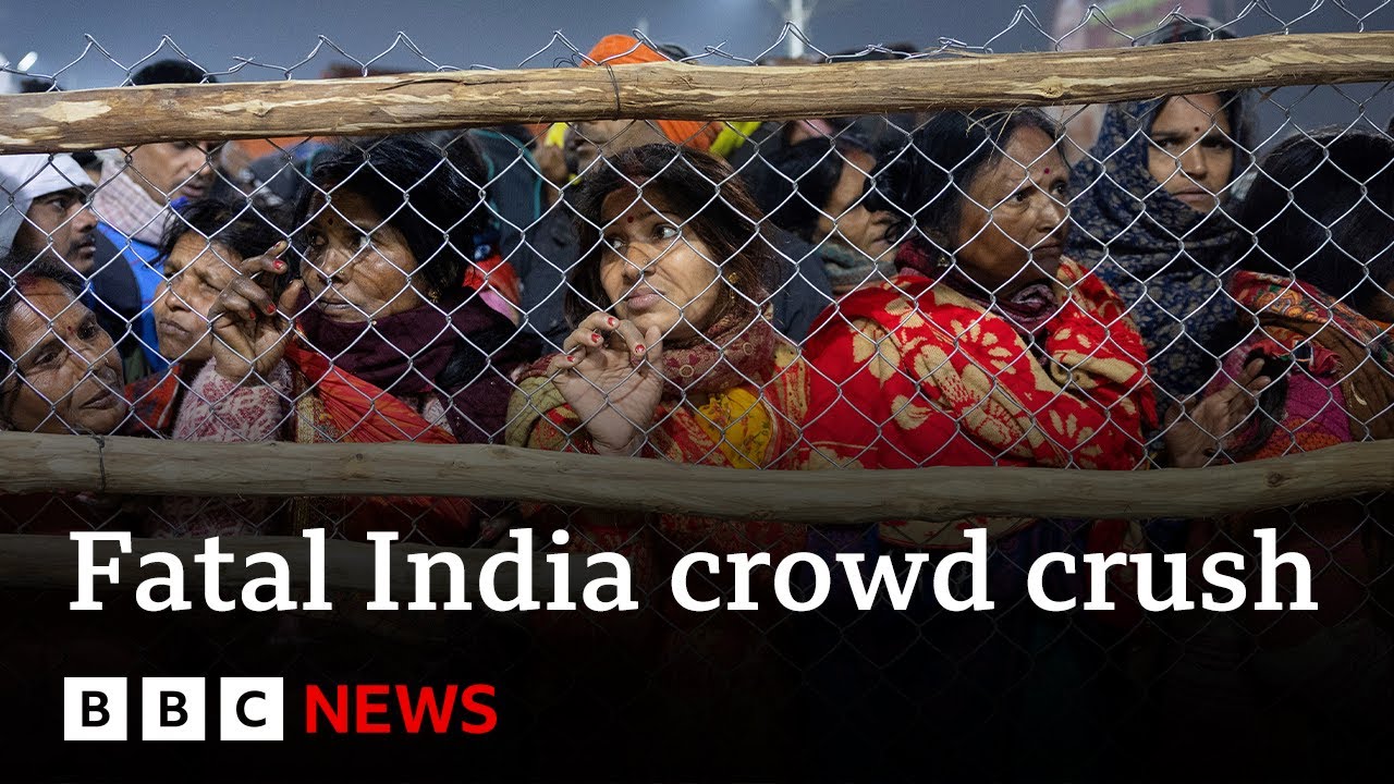 Dozens dead in crowd crush at India&rsquo;s Kumbh Mela festival | BBC News