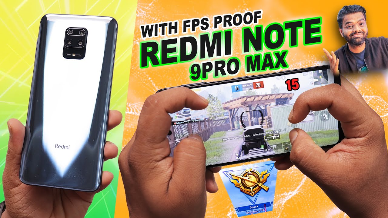 Redmi Note 9 Pro Max Pubg Test Review - After All Updates 😱 Frame Chipka 😱