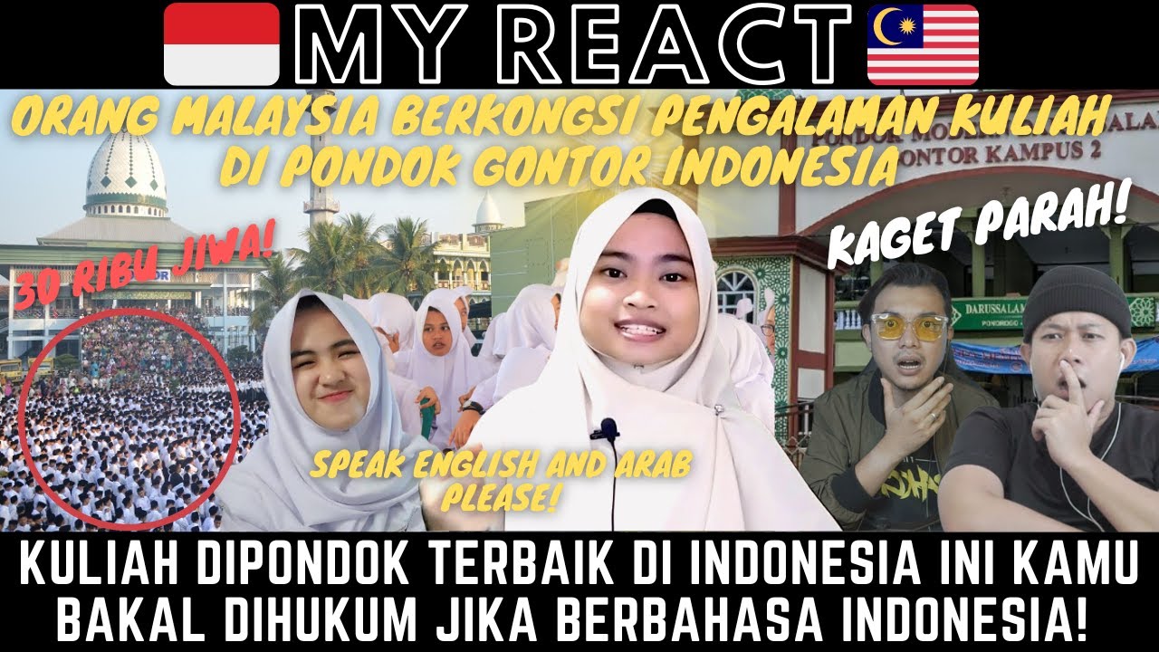 MasyaAllah BARU TAHU NI!PENGALAMAN ORANG MALAYSIA BELAJAR DI PONDOK GONTOR