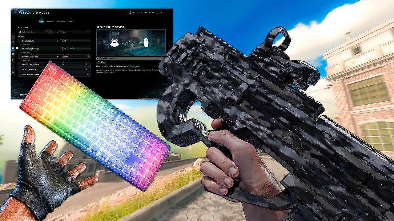 The #1 FASTEST Movement + Aim Settings in Warzone 👑 (My Setup)