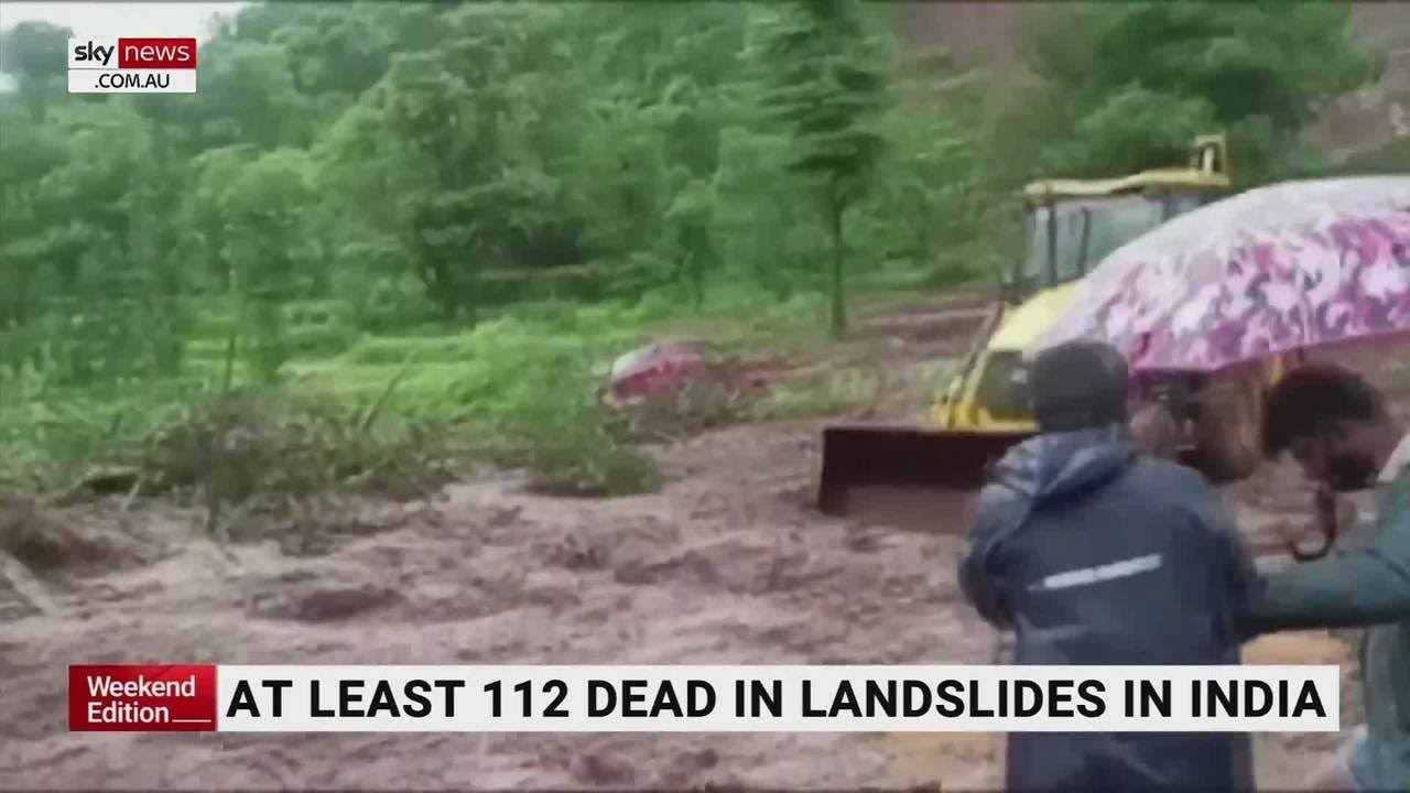 Over 100 dead in Indian landslides