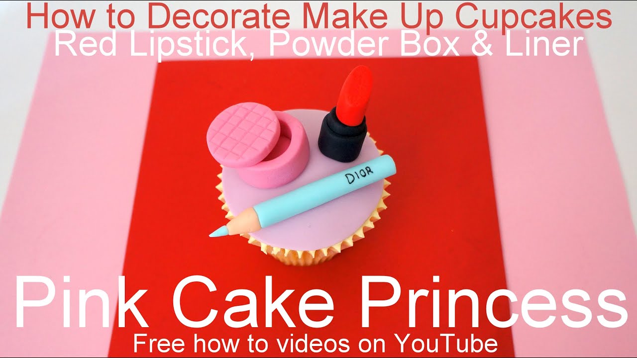 How to Make Edible Cosmetics Cupcakes (4)