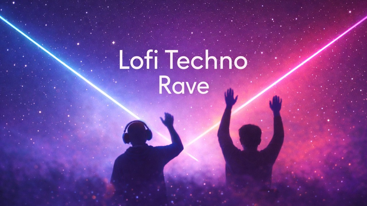 Techno Rave Lofi 🎧| Playlist [2 hours]