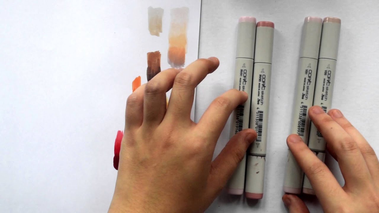 Useful Copic Colors