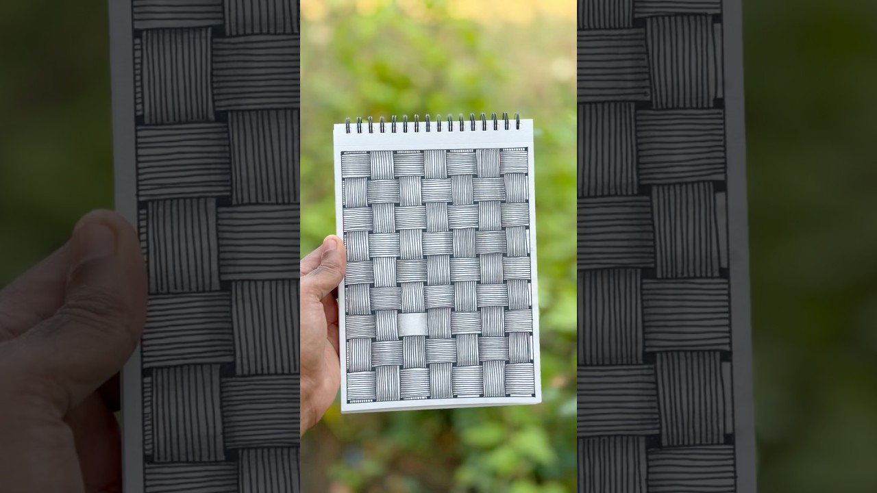 Easy 3D drawing tutorial in Tamil for beginners #simpledrawing #zentangle