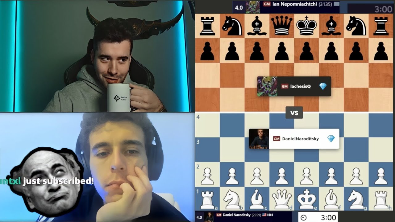 Chess.com JOKES! GM Daniel Naroditsky vs GM Ian Nepomniachtchi