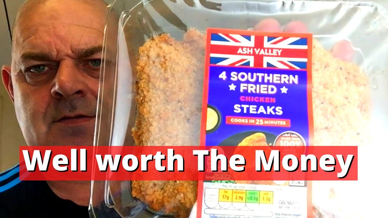 Aldi Southern Fried Chicken Steaks £2.29p | Taste Teste | Food Review