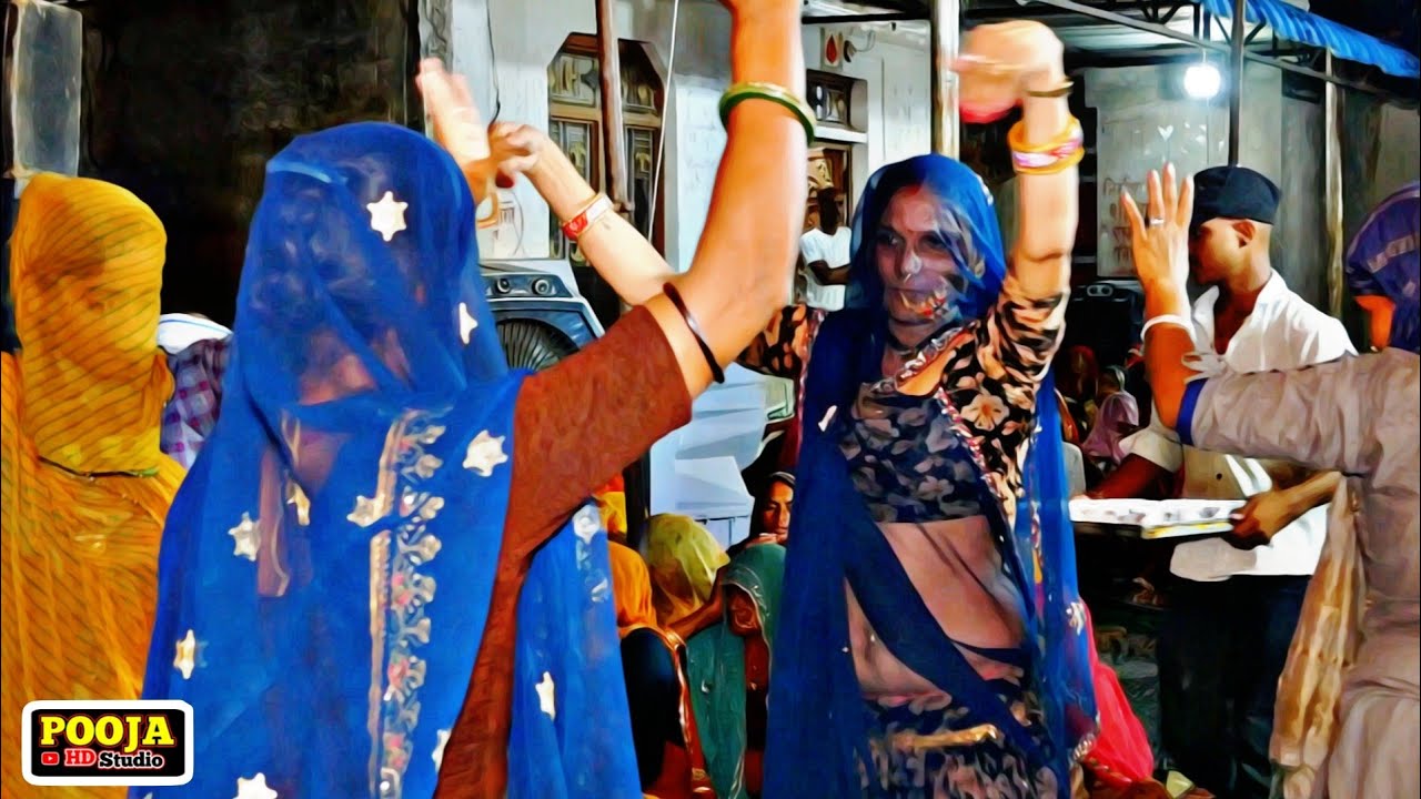 100% वायरल गुजरियों के लटके झटके देशी अंदाज में कमरतोड़ डांस गायक हनुमान गुर्जर निमोद 🔥 live 