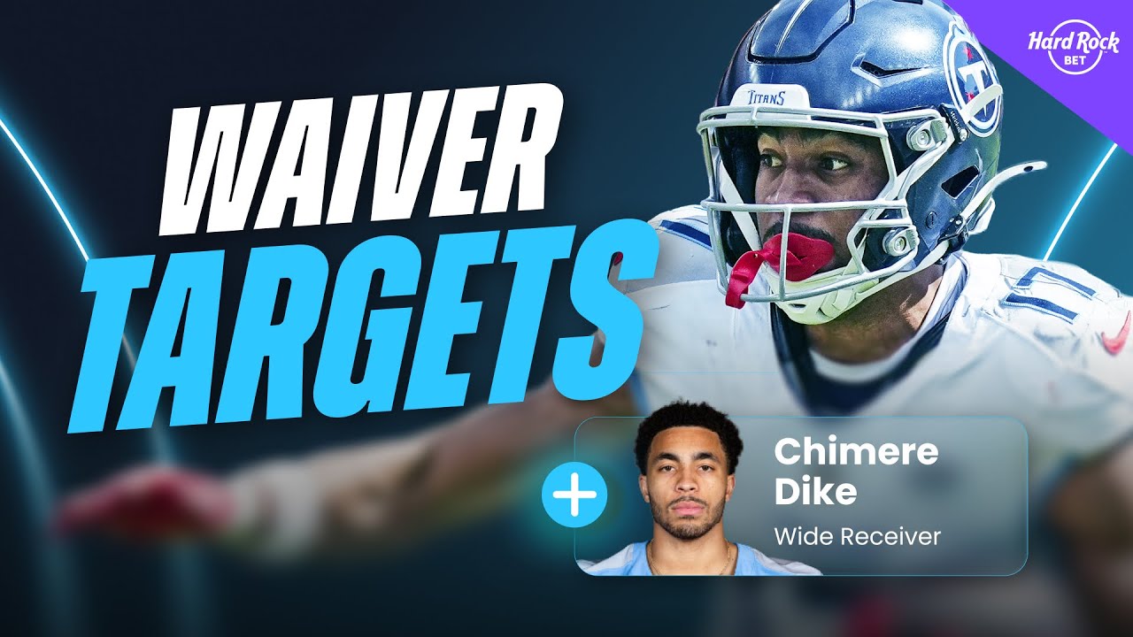 Top 6 Fantasy Football Waiver Wire Targets & Pickups for Week 9 (2025)