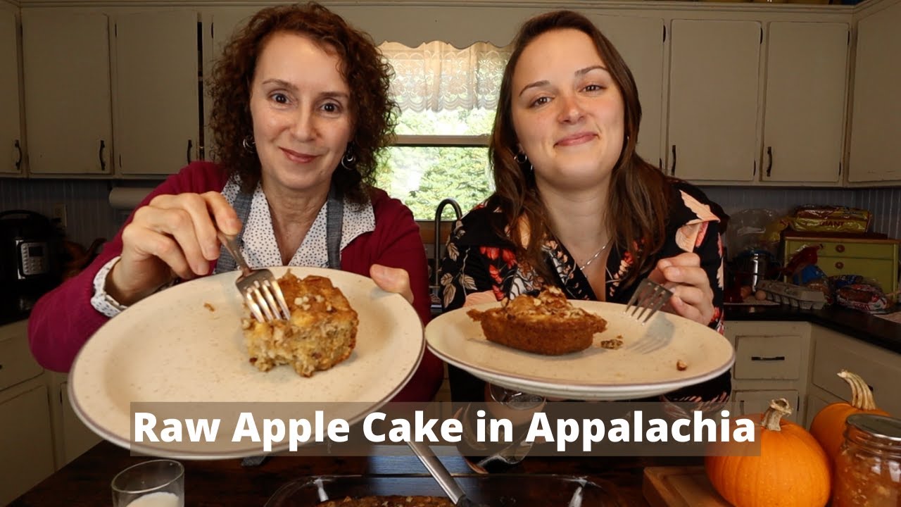 Eating Raw Apple Cake in Appalachia