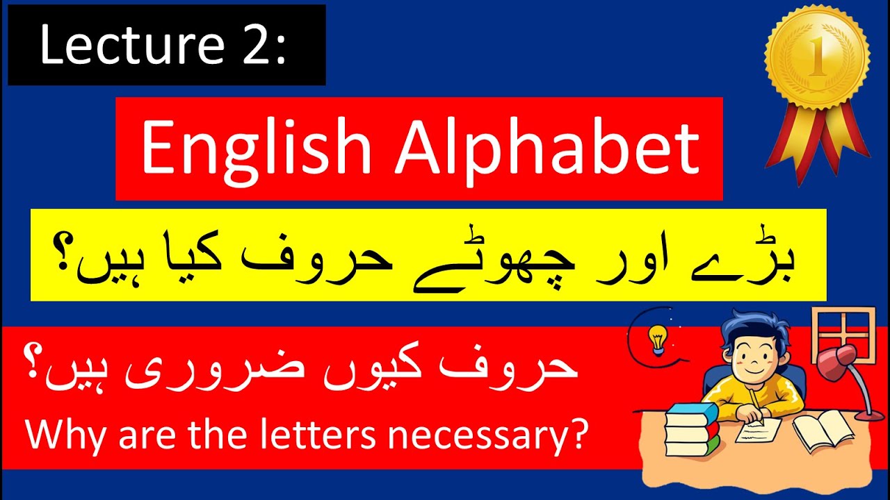 English alphabet, capital & small letters in english grammar urdu | urdu english speaking course