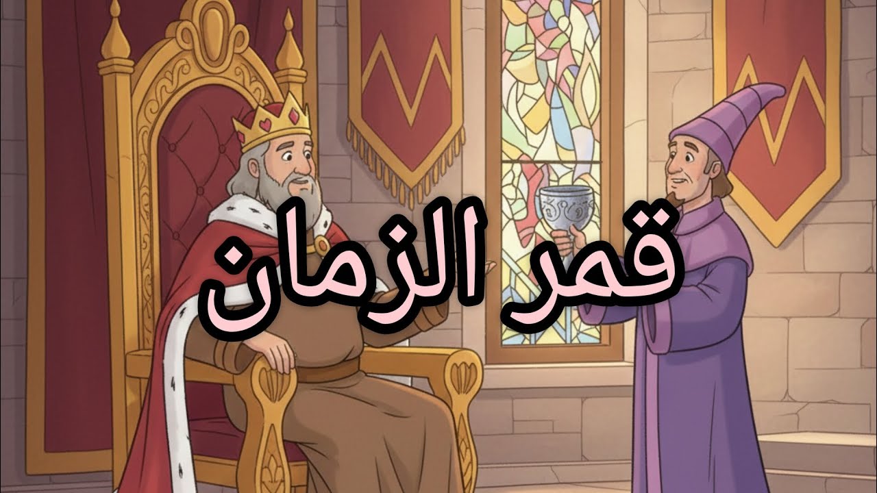 قصة قبل النوم قمر الزمان