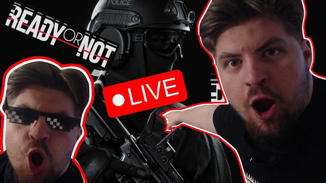 🔴(Živě) S.W.A.T. Simulátor  (Ready or Not)