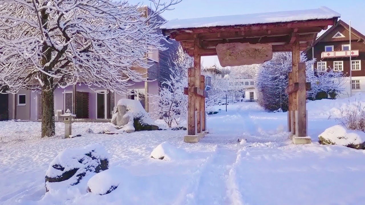 Zen-Kloster im Corona-Winter || Gemeinsam online Meditieren - Hinnerk Polenski
