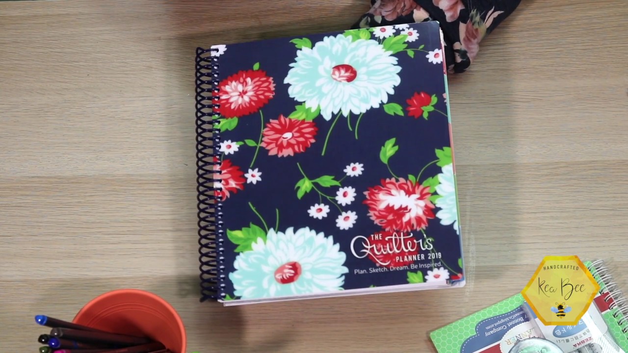 2019 Quilter's Planner Setup
