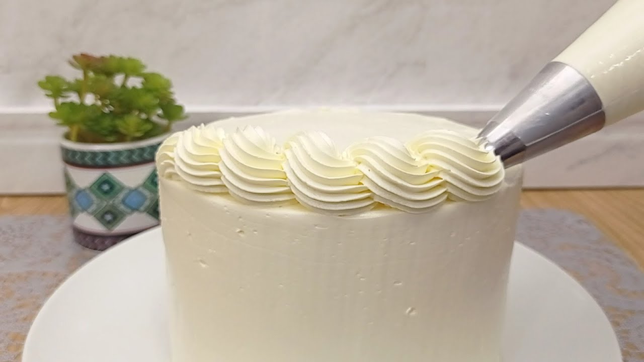 ✅Sem ovos e sem emulsificante, faça uma cobertura de bolo de 2 ingredientes que não derrete no calor