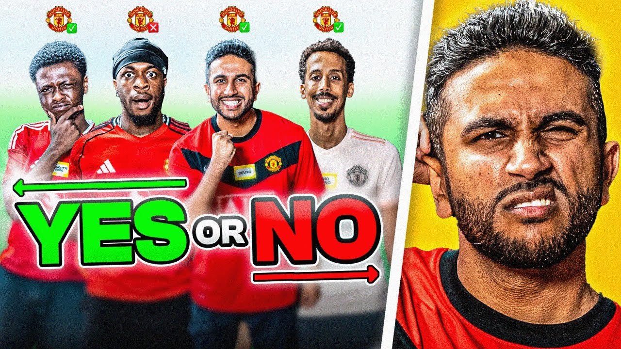 Manchester United fans CAN'T AGREE on these FOOTBALL DEBATES 😳