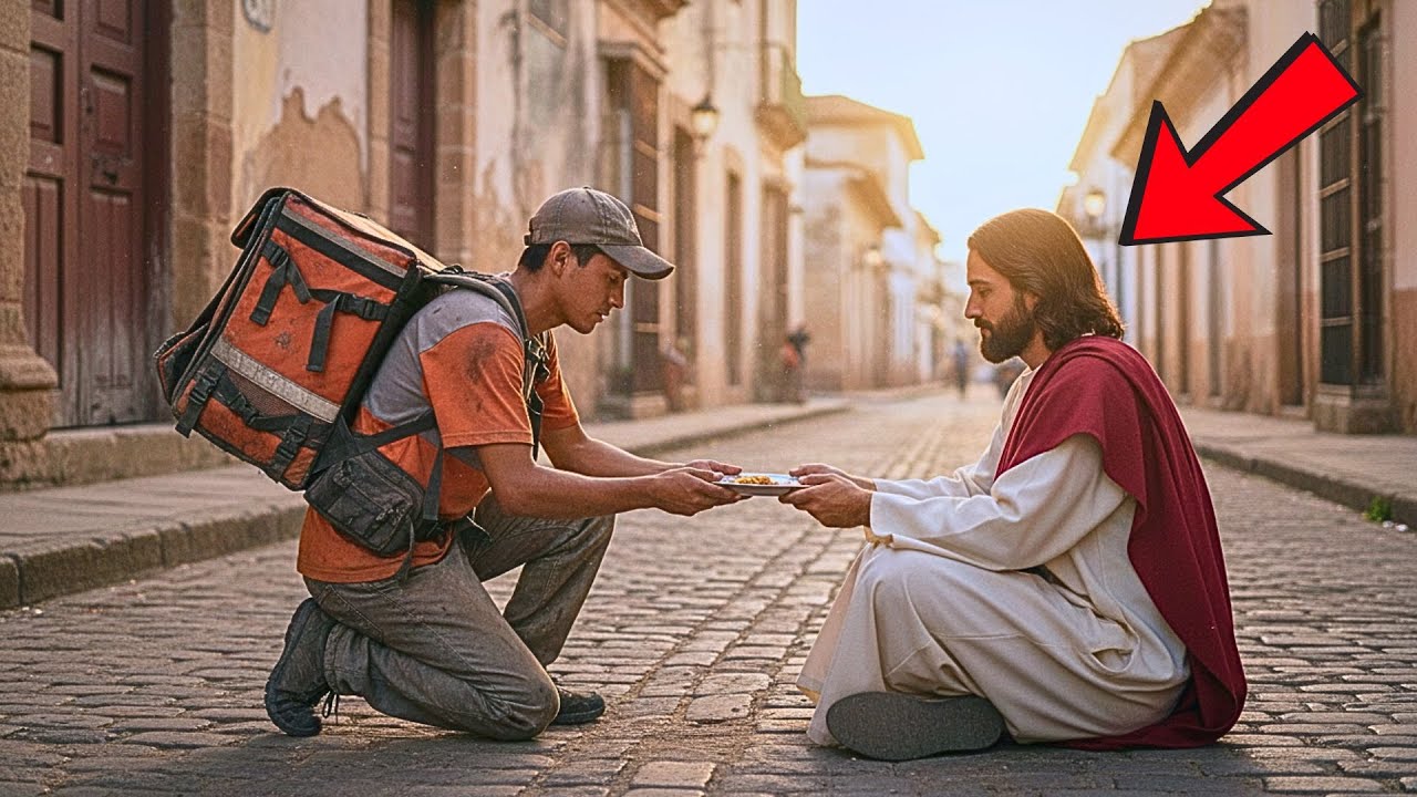A POOR DELIVERY DRIVER GAVE HIS FOOD TO A BEGGAR… BUT IT WAS JESUS IN DISGUISE…