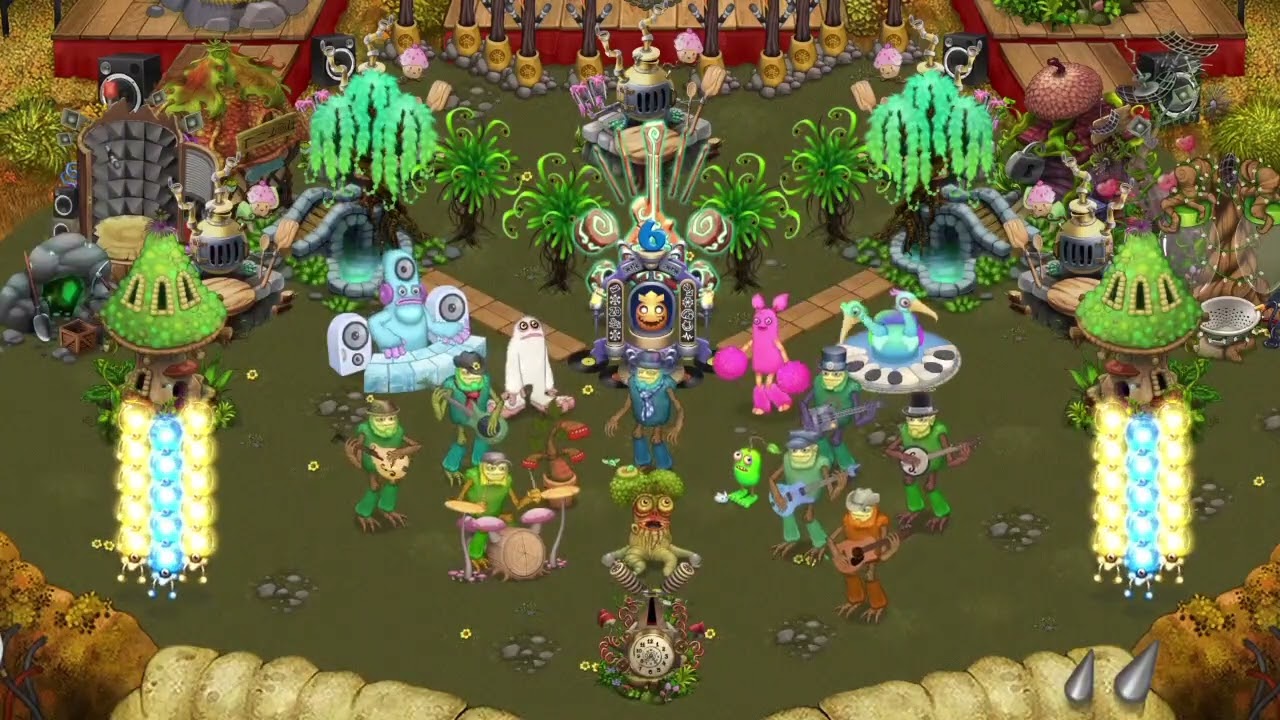 My Singing Monsters: Shugabush Island (slowed down in game)