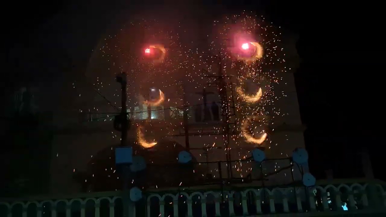 Pólvora en honor al cristo negro de esquipulas El Salvador 2026 