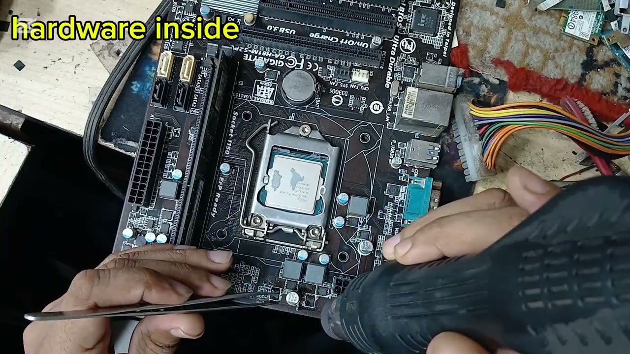 gigabyte H81M s2pv NO POWER, No display 100% FIX @hardwareinside360