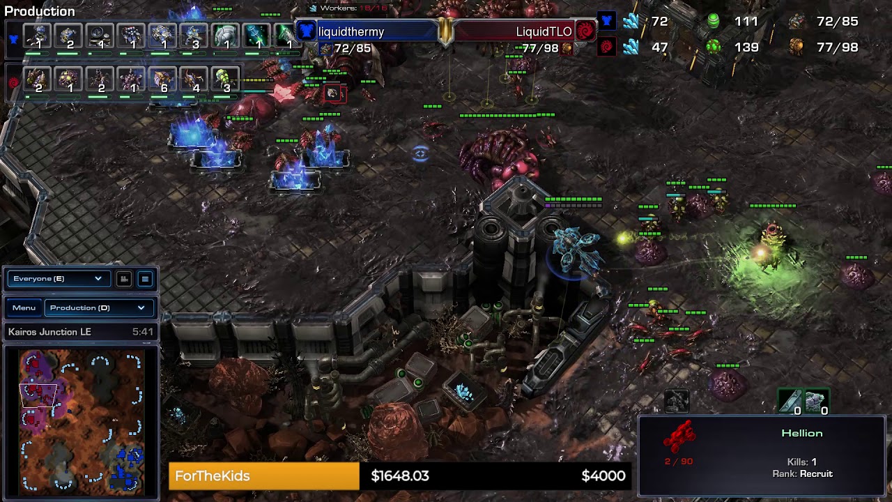 liquidthermy Vs LiquidTLO - G5 - BasetradeTV World Visions Event 2019