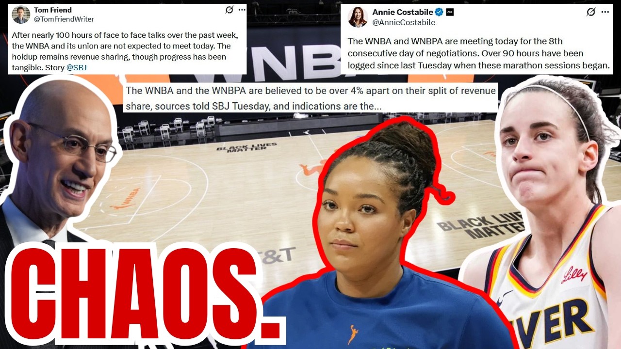 Media Reports CONFLICT on CBA Talks! WNBA, Players Union may be 4% APART on Revenue Sharing!