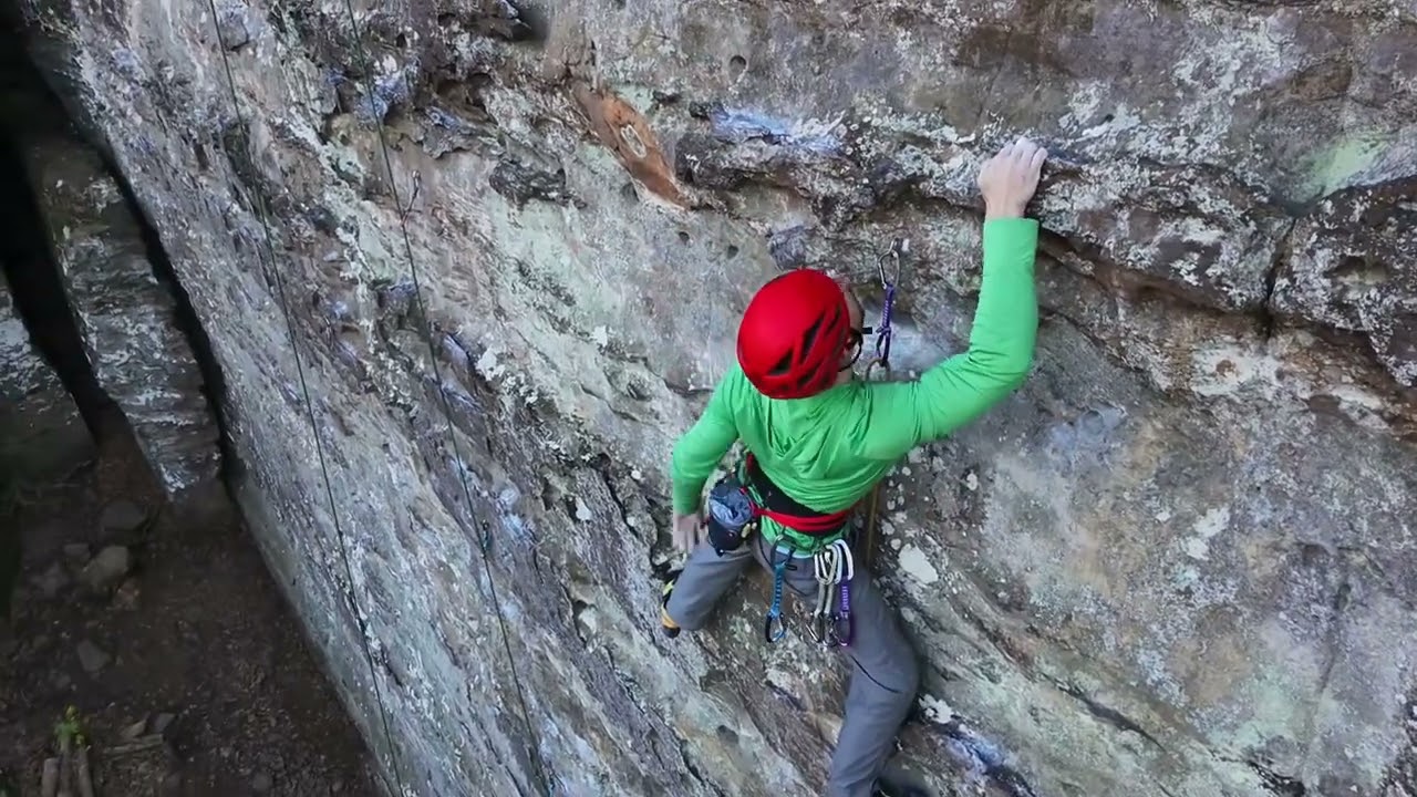Ferne Clyffe - Last Dance, climbing, experimenting with DJI Neo