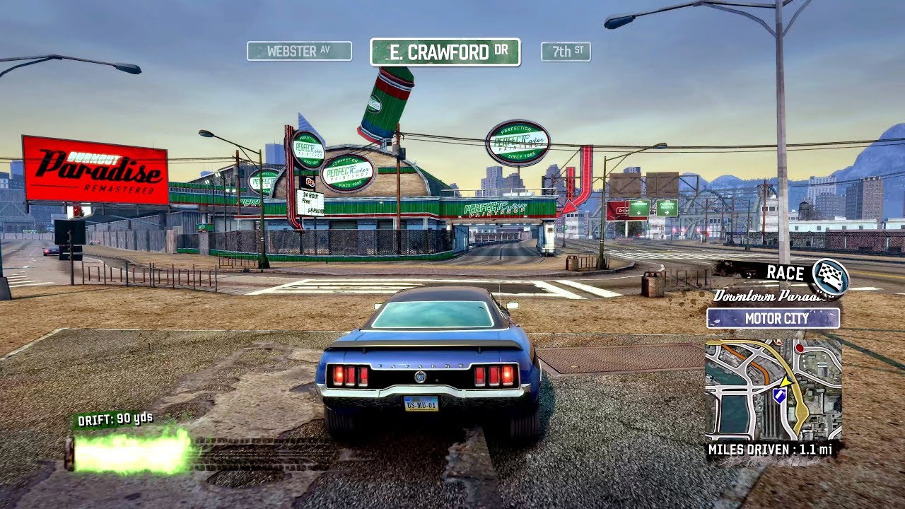 Burnout Paradise: Remastered - 25 Minutes of Gameplay | Xbox One X (4k 60fps)