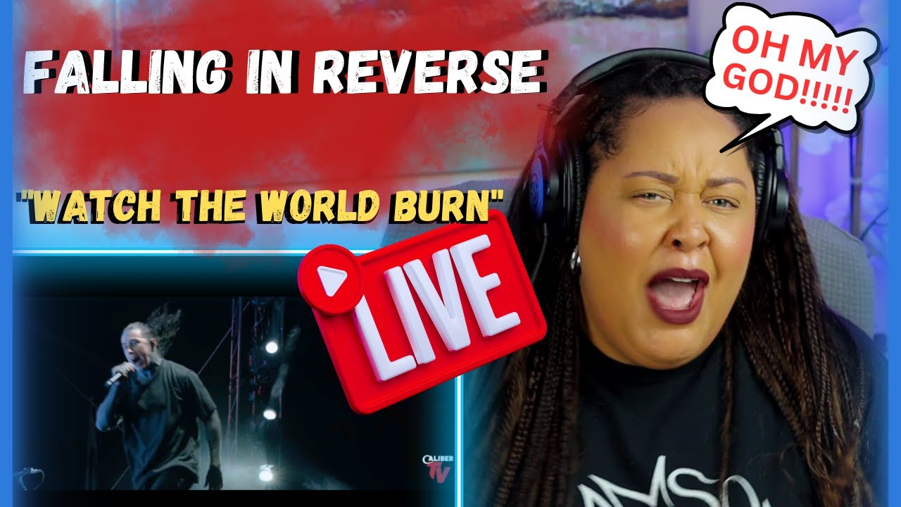 First Time Hearing FALLING IN REVERSE LIVE!!!