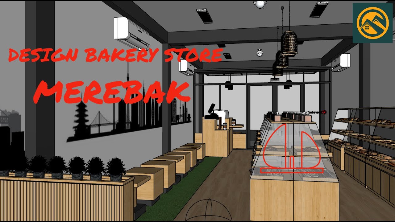 Design Toko Bakery and Cake Merebak #diLuarNalarDesign