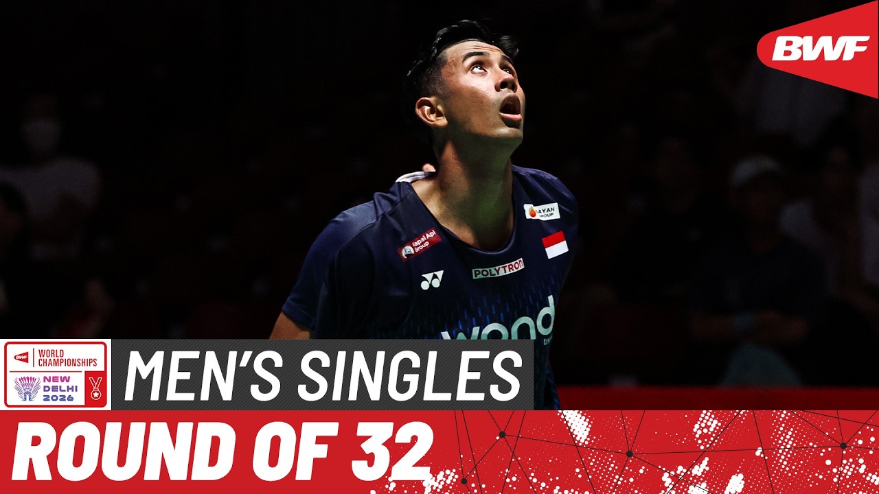 BWF World Championships 2026 | Alwi Farhan (INA) [11] vs Joakim Oldorff (FIN) | R32